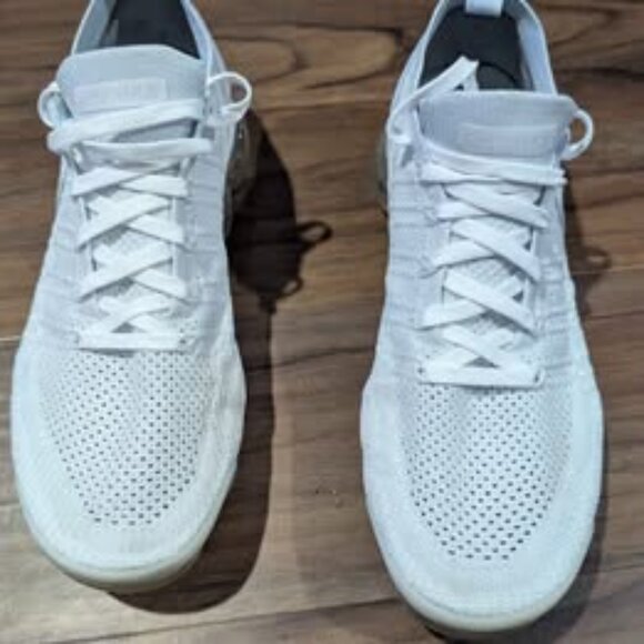 Women's Nike Air VaporMax 2 White Pure Platinum size 11 - Picture 2 of 7